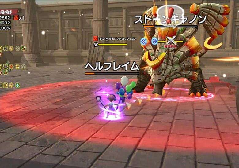 元素騎士の現状は戦闘コンテンツのみ