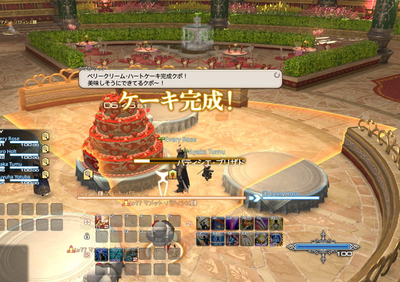 マメットの範囲攻撃は広い