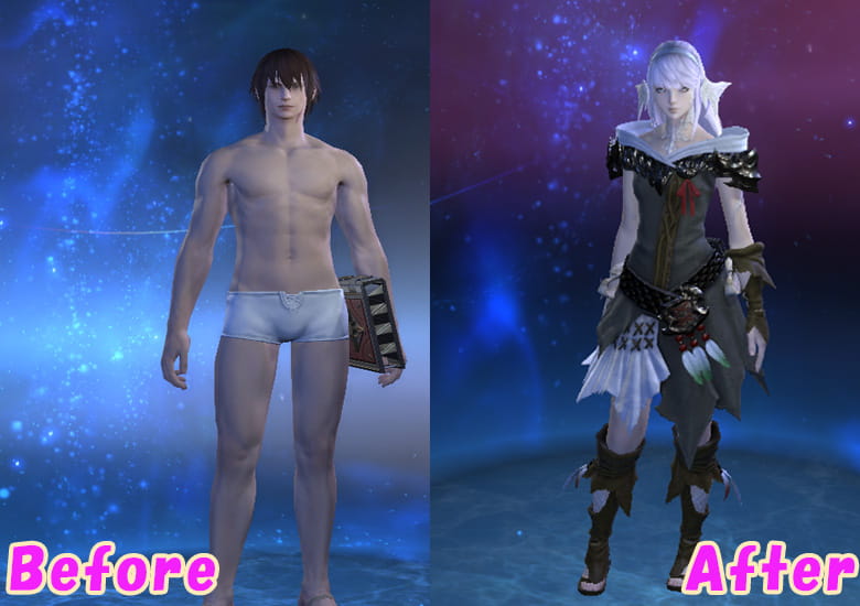 イメチェン前との比較