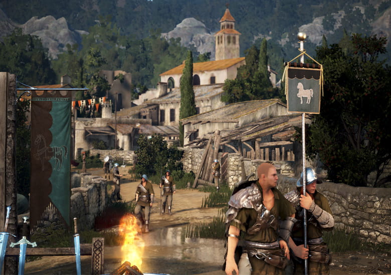 ほのぼのとした田舎町もある