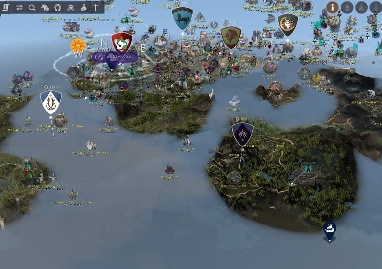 広大なマップを隅々まで探検ができる！